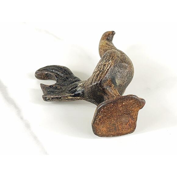 Cast Iron Rooster Chicken Hen Beer Bottle Opener 3 1/4" Animal Figurine 90s Vtg - Picture 10 of 12